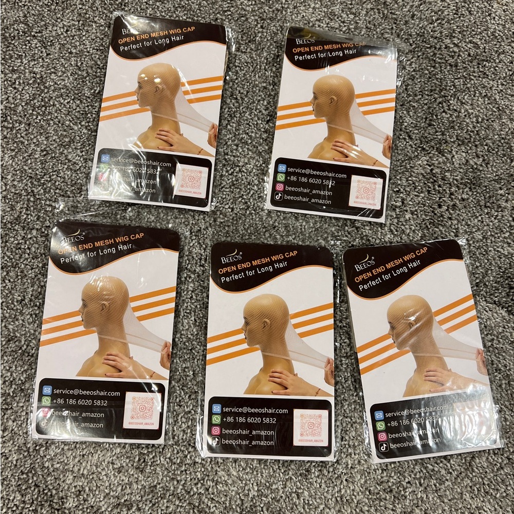 🎃 5 WIG CAPS